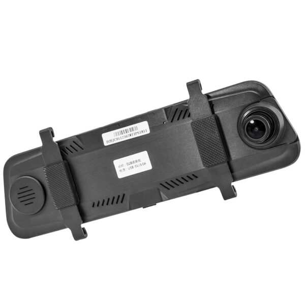 Zimtop tosaigh agus cúl dé 1080P 10inch meán sruthú dé-lionsa dash cam recorder carr ceamara 3