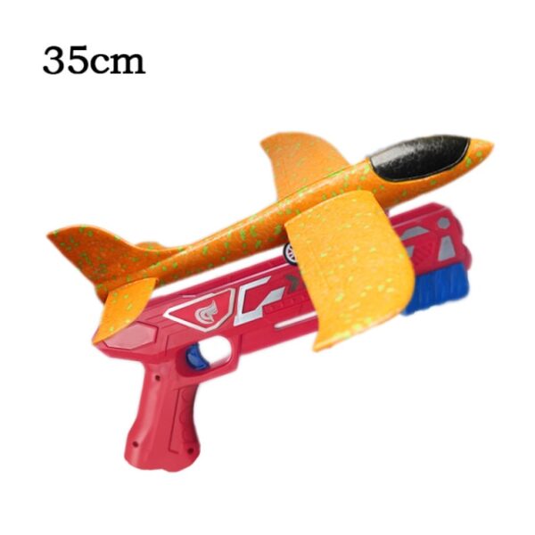 35cm Foam Plane Glider Hand Throw Launcher Guns Inertial Airplane EPP Bubble Planes Catapult Launch Plane 1.jpg 640x640 1