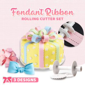 Fondant Ribbon Rolling Cutter Set - image 1