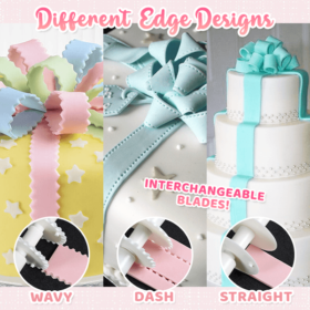 Fondant Ribbon Rolling Cutter Set - image 4