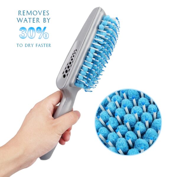 Best Magic Quick Drying Comb Micro Fiber Dry Hair Brushes Absorbent Care Combs Radiation Protection Pregnant