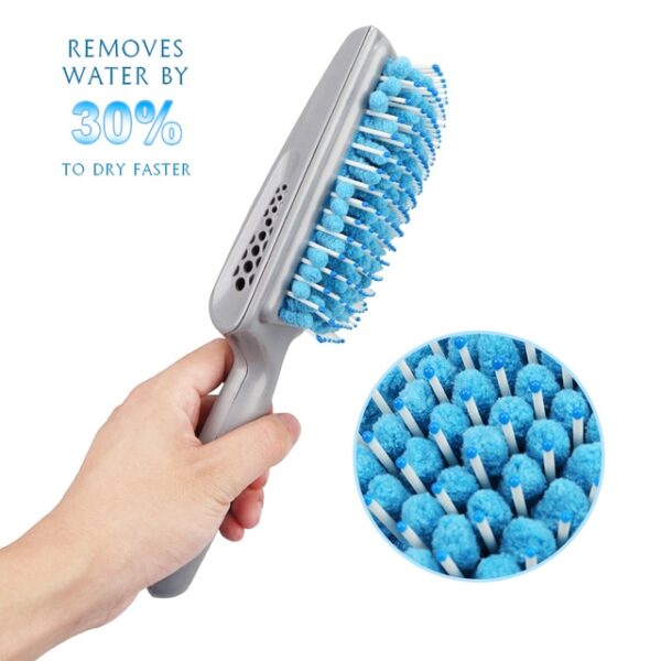 Best Magic Quick Drying Comb Micro Fiber Dry Hair Brushes Absorbent Care Combs Radiation Protection