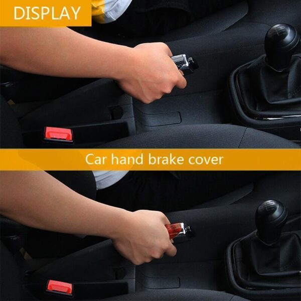 Car Handbrake Protector Hand Brake Set Universal Car Handbrake Sleeve Silicone Gel Cover Anti Skid Auto 3