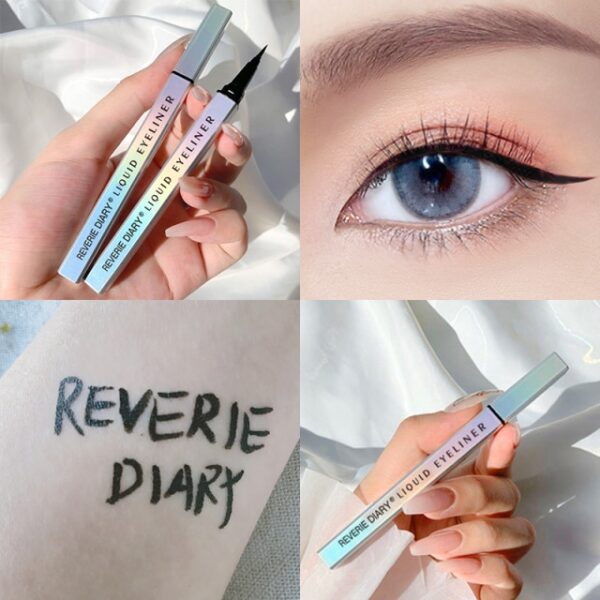 Eye Shadow Liner Combination cosmetics Black Pen Waterproof Is Not Blooming Eyeliner Pen Quick drying Eyeliner 3.jpg 640x640 3