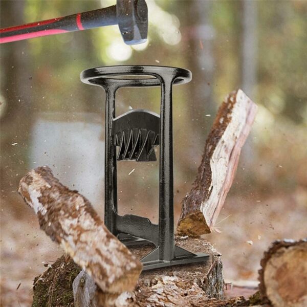 Firewood Distributor Manual Firewood Distributor Wedge Hatchet Handmade Cast Iron Kindling Firewood Splitter 4