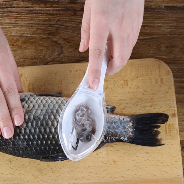Fish skin brush scraping fish scale brush grater quick disassembly fish knife cleaning peeling skin scraper 1