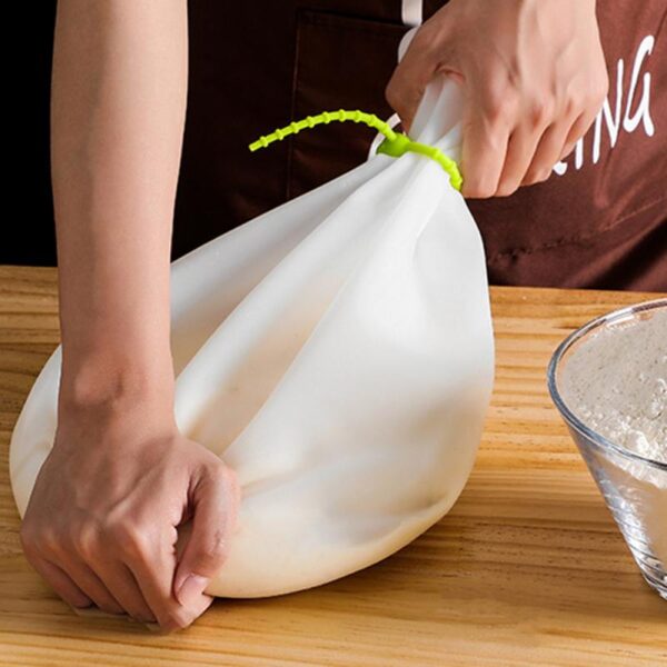Food Grade Silicone Kneading Dough Bag Flour Mixing Silicone Bags Preservation Kitchen Baking Tool Kitchen Gadget 2
