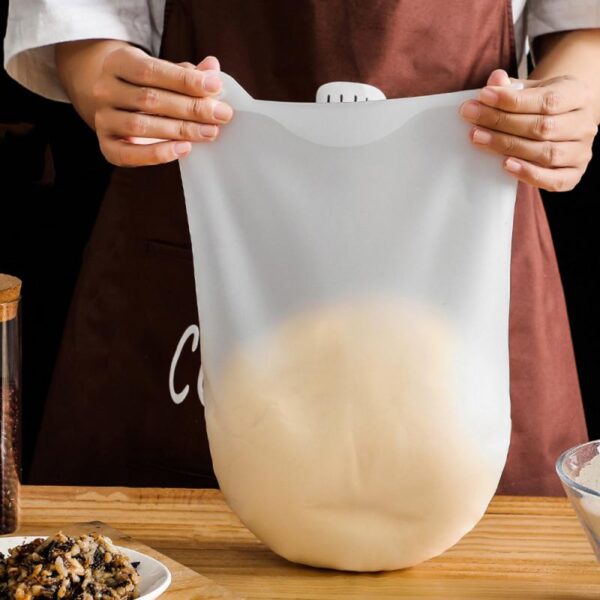 Thực phẩm Cấp silicone Nhào bột Túi Bột trộn Bột Silicone Bảo quản Dụng cụ làm bánh Nhà bếp Tiện ích nhà bếp
