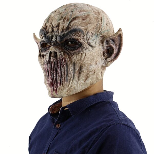 Halloween Horrible Ghastful Creepy Scary Realistic Monster Mask Masquerade Supplies Party Props Cosplay Costumes 2