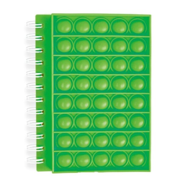 Nouveau cahier A5 Pop son doigt bulle couverture en Silicone cahier décompression Silicone bulle cahier Fidget jouets 1