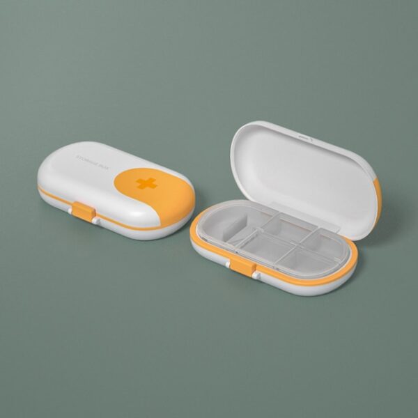 Portable Travel Pill Case Pill Cutter Organizer fanafody fitahirizana fitoeran-tsiranoka Tablet Pills Box 4 6 1.jpg 640x640 1