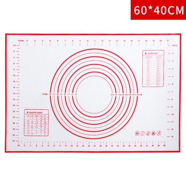 Silicone Pastry Mat Non Stick Baking Kneading Dough Mat Pastry Fondant Rolling Pad with Measurement Kitchen 3.jpg 640x640 3