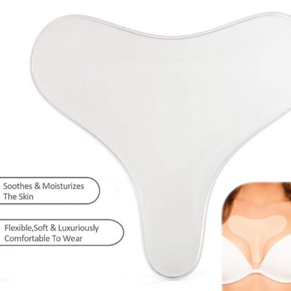 Silicone Transparent Removal Patch Reusable Anti Wrinkle Chest Pad Face Skin Care Anti Kuchembera Mazamu Kusimudza 4