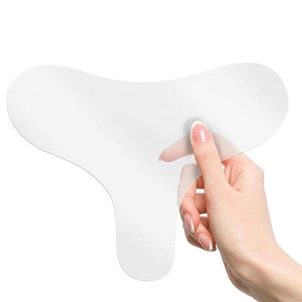 Silicone Transparent Removal Patch Reusable Anti Wrinkle Chest Pad Face Skin Care Anti Aging Breast Lifting 5