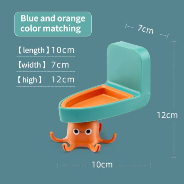 Small Octopus Kitchen Wall Hook hole free rotary hook Multifunctional Rotary Shelf Bathroom Wall Traceless Hook 3.jpg 640x640 3