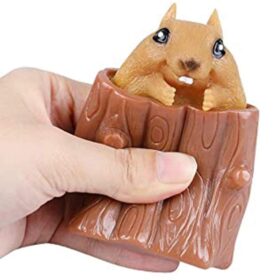 Squeezing Squirrel Cup Dog Toys - image 1