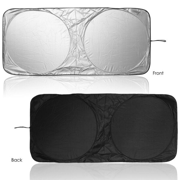 UV Protection Shield Universal Front Rear Car Window Sunshade Sun Shade Visor Windshield Cover Auto Car 1