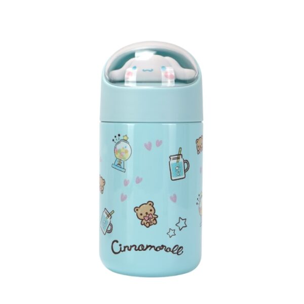 15 5cm Kawaii Sanrioed Mymelody HelloKt Cinnamoroll Pompom Purin Male and Female Students Water Cup Thermos 1.jpg 640x640 1