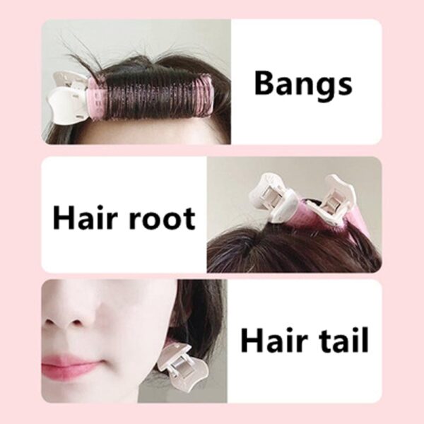 2pcs amboarina volo fakan-drongony clip raikitra bangs artifact pad volo fakany hairpin curl tsy misy volo clip 3