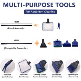 5 in 1 Aquarium Cleaning Tools - image 3