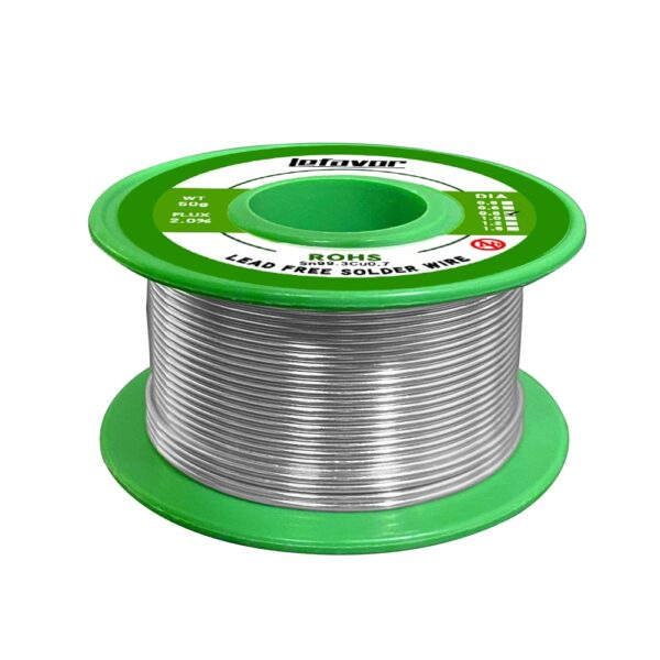 50g 0 8mm 1 0mm Solder Wire Lead Free Soldering Wire Environmental Protection Roll Soldering Tools 5