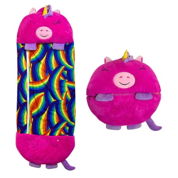 Menyuam s Cartoon Pw Sack Rau Hnub yug Khoom plig Kids Sleeping Bag Plush Doll Pillow Menyuam Yaus 1.jpg 640x640 1