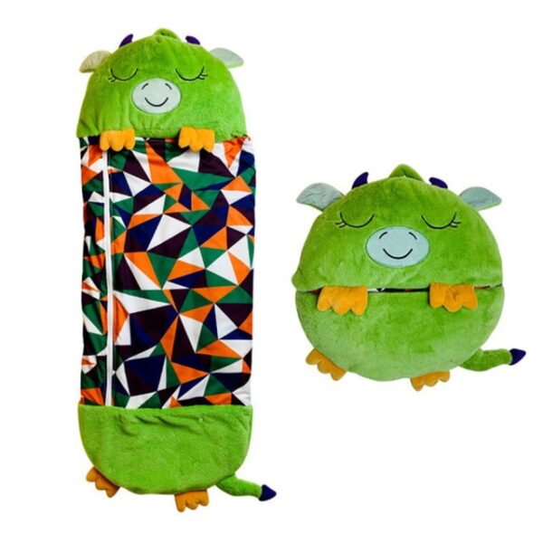 Children s Cartoon Sleep Sack For Birthday Gift Kids Sleeping Bag Plush Doll Pillow Baby