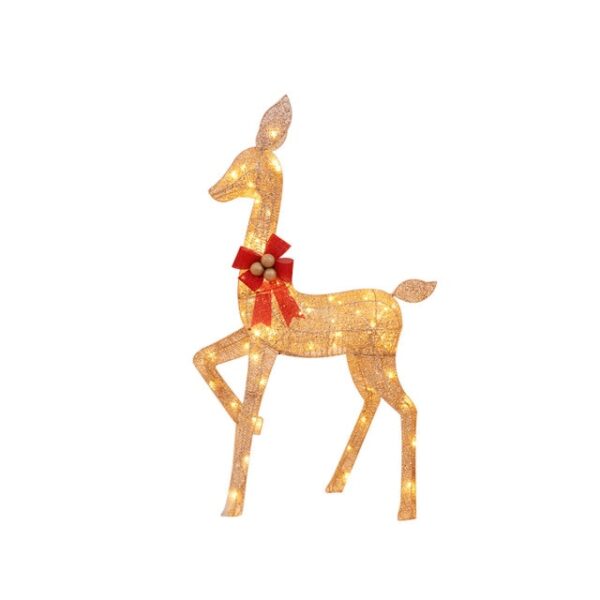 Christmas Decoration Ornaments 30 40 50 CM Gold Deer Elk Led Light Xmas Tree Scene Room 2.jpg 640x640 2
