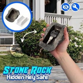 Stone Rock Hidden Key Safe - image 1