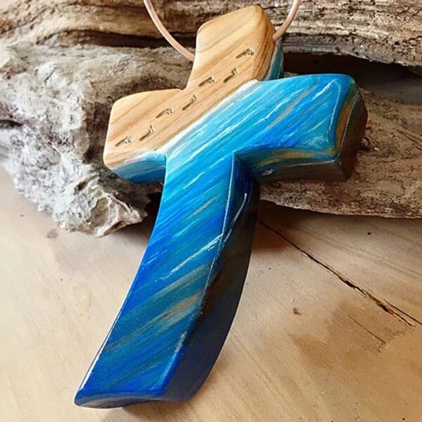 Divinely Inspired Handmade Wooden Crosses Hanging Ornament Home Decoration Lightweight D1 1