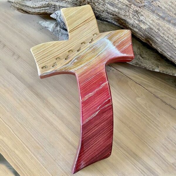 Divinely Inspired Handmade Wooden Crosses Hanging Ornament Home Decoration Lightweight D1 3