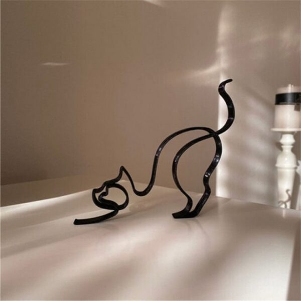 Dog Minimalist Art Sculpture Personalized Gift Metal Decor Modern Home Decoration Office Accessories 2.jpg 640x640 2