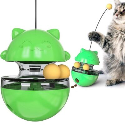 Fun Tumbler Pets Slow Food Entertainment Toys Attract The Attention Of The Cat Adjustable Snack Mouth 4.jpg 640x640 4