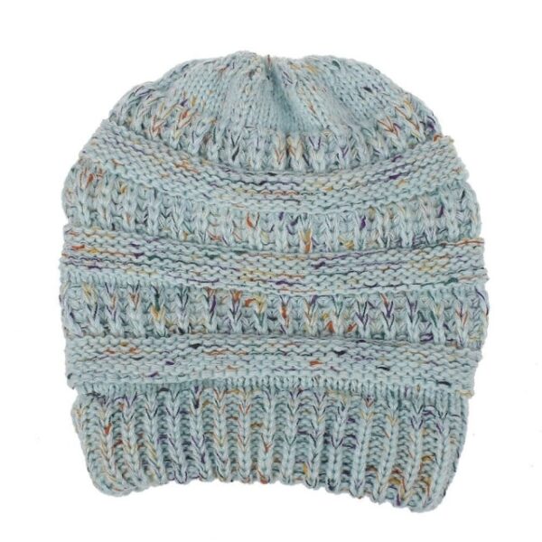 High Bun Ponytail Beanie Hat Chunky Soft Stretch Cable Knit Warm Fuzzy Lined Skull Beanie 100 16.jpg 640x640 16