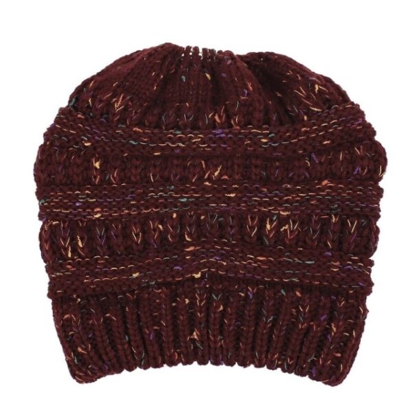 Hoëbroodjie Poniestert Beanie Hoed Bonkige Sagte Rek Kabel Gebreide Warm Fuzzy Lined Skull Beanie 100 18.jpg 640x640 18