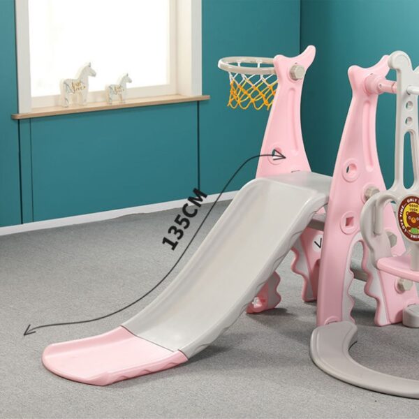 IMBABY Kids Swing Slide Combination Baby Swing Family Indoor Playground Kindergarten Safe Plastic With Water Sand 2