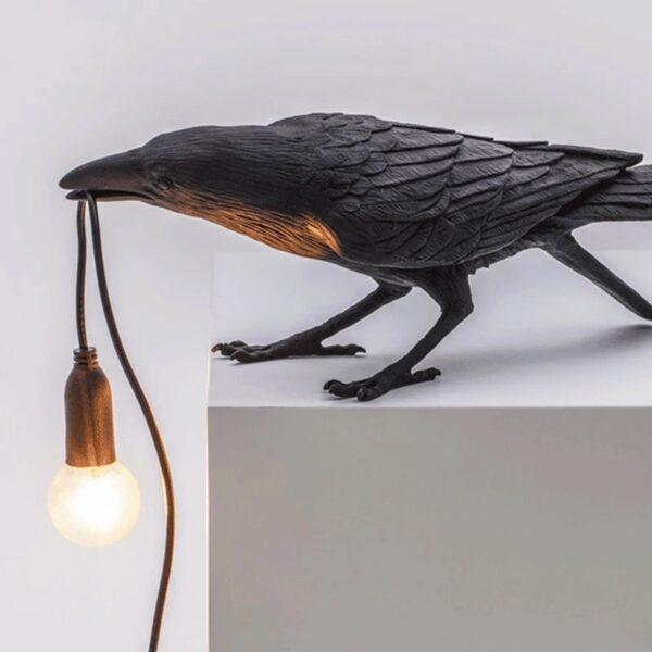 Lucky Bird Lampa stołowa Lampa Led Living Room Decor Lampy do sypialni Oświetlenie wewnętrzne Lampki nocne 4