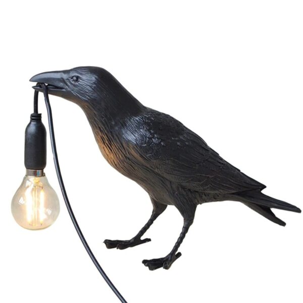 Lucky Bird Lampa stołowa Lampa Led Living Room Decor Lampy do sypialni Oświetlenie wewnętrzne Lampki nocne 5