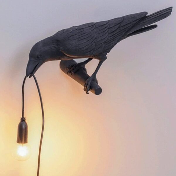 Lucky bird candeeiro de mesa led, decoração de sala de estar, quarto, iluminação interna, luzes de cabeceira