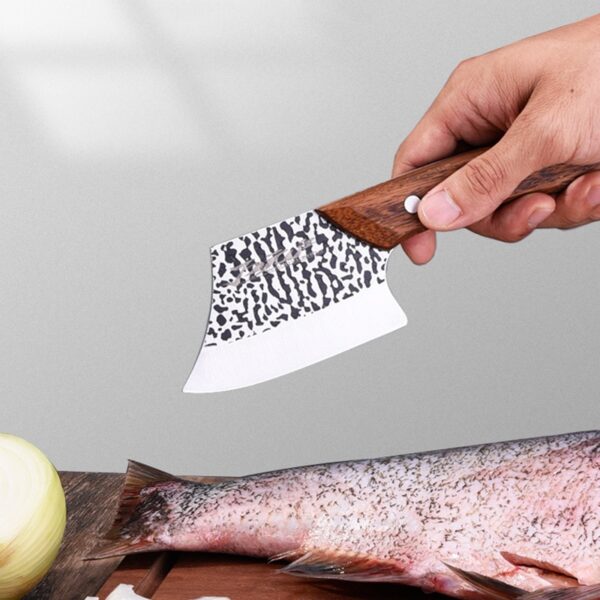 Pocket Mini Fishing Knife Stainless Steel Sharp Chef Knife for Meat Fish Fruit Vegetables Cutter Butcher 2