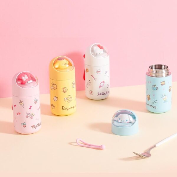 Sanrio Character Stainless Steel cute Thermos water bottle cup mug flask heat retention insulation bottle stationery school supplies