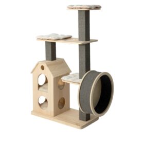 Cat House with Treadmill Tower - image 4