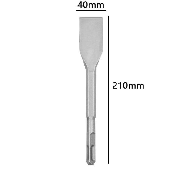 Square Shank Electric Hammer Drill Bit Rotary Hammer Curved Chisel Bit Chisel Curved Angled Curved Tile 5