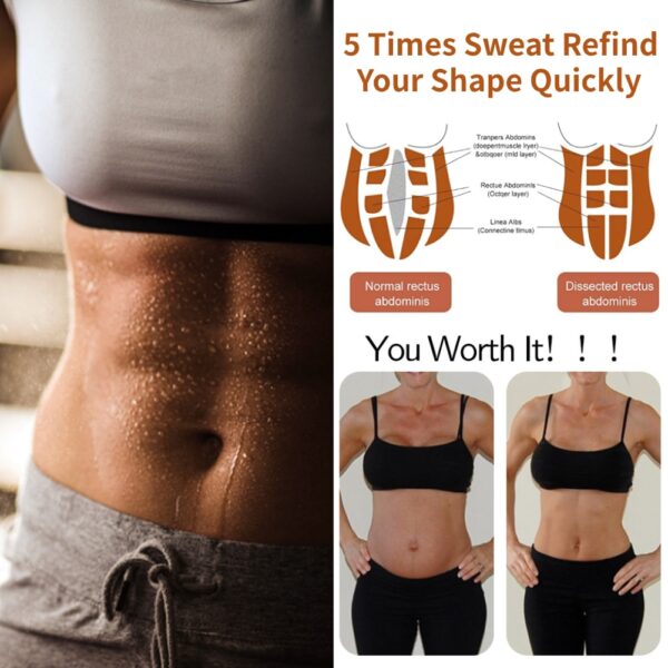 Sweat Sauna Pants Waist Trainer Body Shaper Thermo Shapewear Tummy Control Slimming Pants Fajas Workout Fitness 1