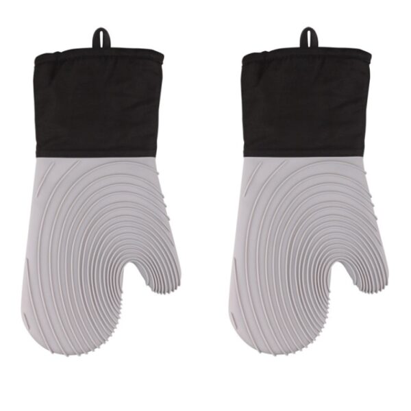 ThermoPro GL01 250 Silicone Heat Resistant Baking Oven Gloves ເຕົາອົບໄມໂຄເວຟ Mitts Waterproof Kitchen Barbecue Gloves 10.jpg 640x640 10.