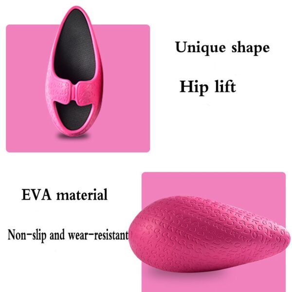 Woman Body Shaping Body Hugging Rocking Slippers Leg Shape Care Single Strap Slipper Half Palm Negative 4