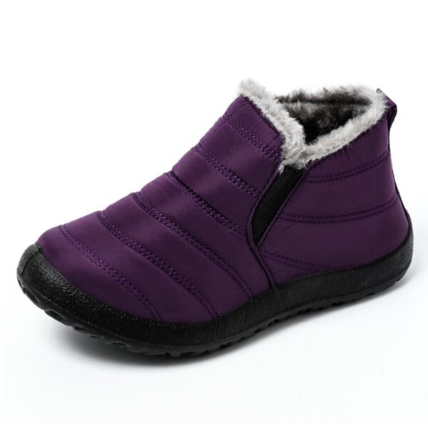 Women Boots Ultralight Winter Shoes Women Ankle Botas Mujer Waterpoor Snow Boots Female Slip On Flat 2.jpg 640x640 2