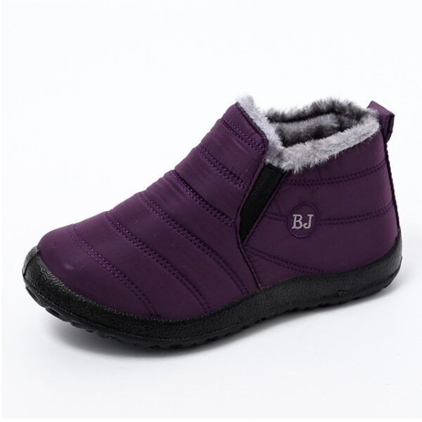 Nā kāmaʻa wahine Ultralight Winter Kamaa Wahine Ankle Botas Mujer Waterpoor Snow Boots Wahine Slip On Flat 4.jpg 640x640 4