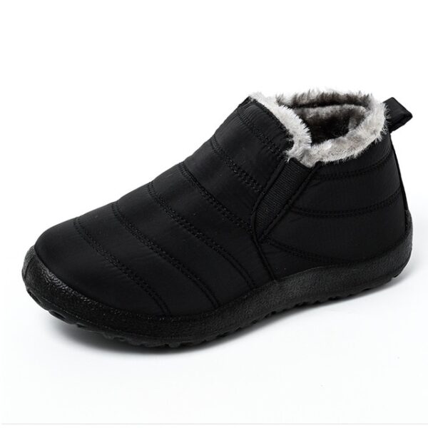 女性のブーツ超軽量の冬の靴女性の足首BotasMujer Waterpoor Snow Boots Female Slip On