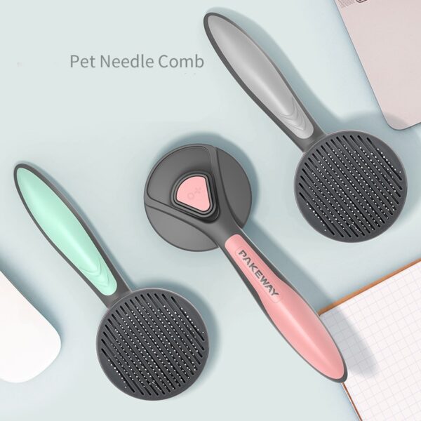 new pet Cat Brush Massage Tool dog brush for long hair grooming cat products for pets 1